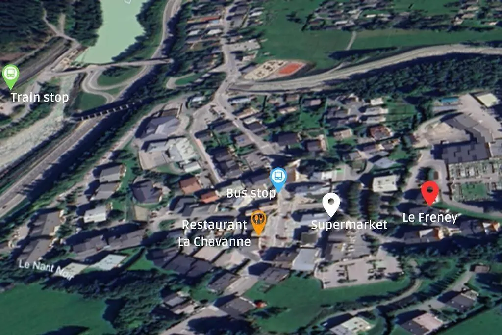 Le Freney - New Apartment In Town Center & Free Parking - By Cozee Rentals Les Houches